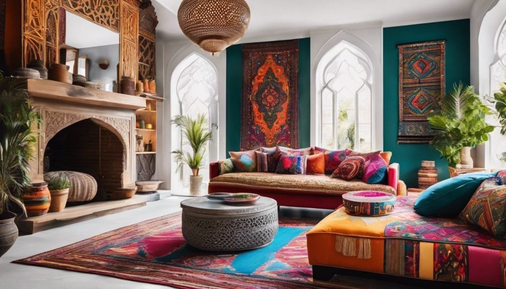 Marokkaanse Woonkamer: Warm en Sfeervol