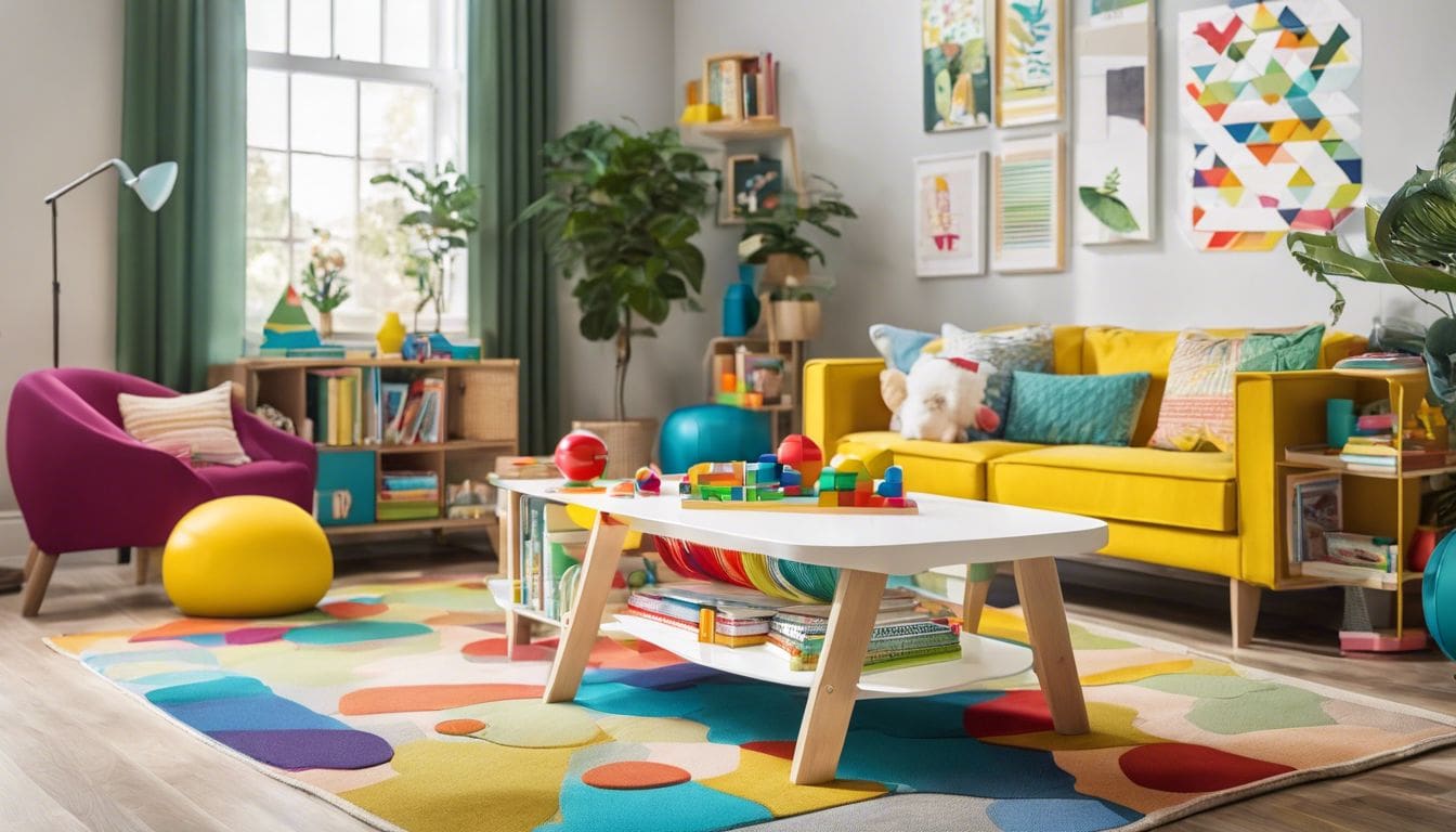 Speeltafel Kind Woonkamer: Leren en Spelen