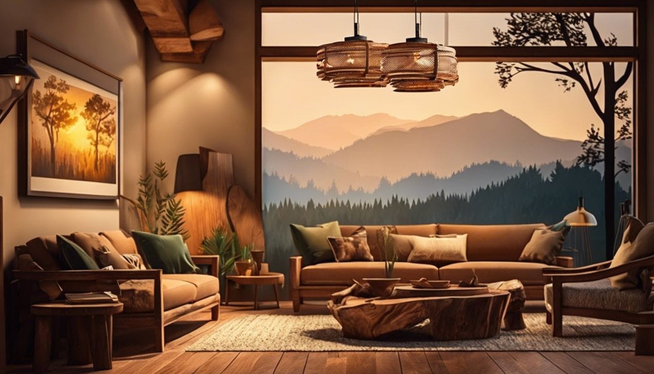 Verlichting Woonkamer Landelijk: Warm en Knus