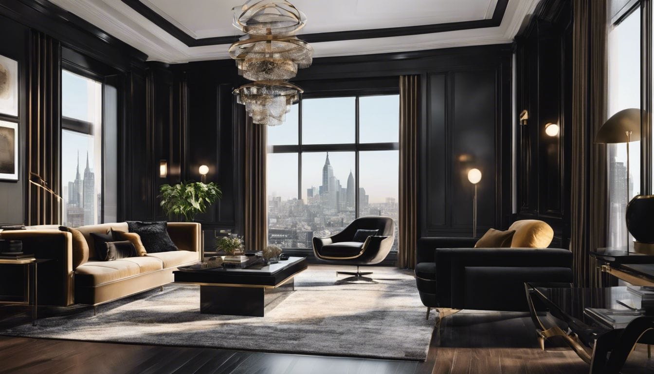 Zwarte Plinten Woonkamer: Stoer en Stijlvol