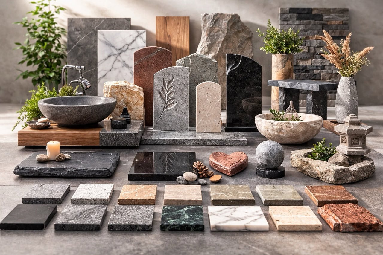 Welke kleuren natuursteen blijven mooi en verouderen het best?